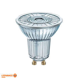 LED луничкa Osram, GU10, 4.3W, 220V, 3000K, 350lm, 36°, стъклена