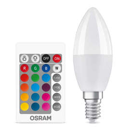 RGB Е14 LED крушка Osram Superstar Classic B 40 4058075430853