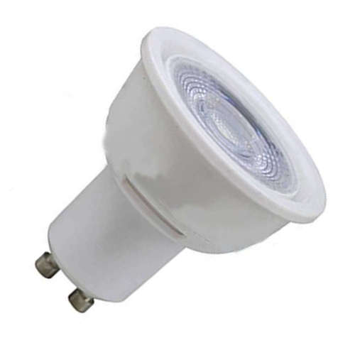 LED спот 220V, 6W, 4500K неутрална светлина, SMD, цокъл GU10, 480lm, 60°