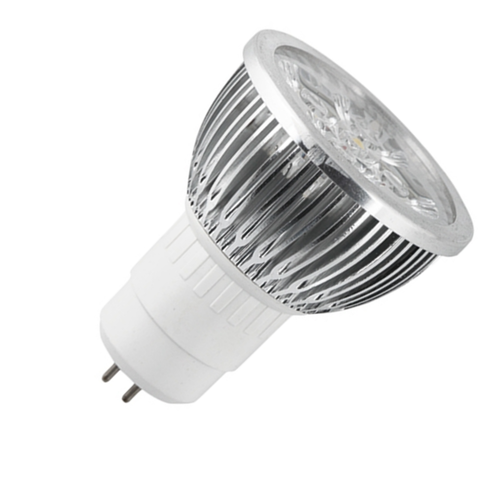 LED спот L220MR16442 UltraLux 220V, 4W, 4200K, цокъл GU5.3, 45°. Спрян