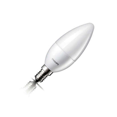 Димиращи LED крушки Philips 4W, 220V, E14, 2700K, 136lm, тип B35