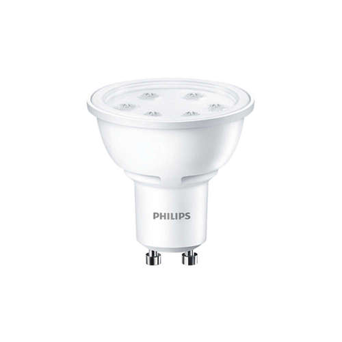 LED спот лампи Philips 220V, GU10, 2.5W, 2700K, 170lm, 36°