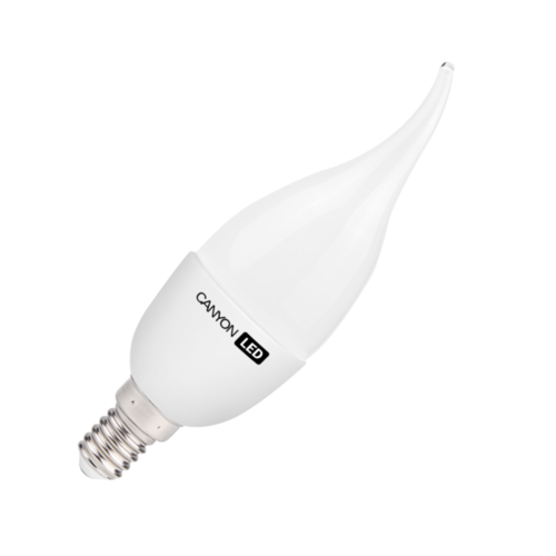 LED крушка Е14 Canyon, 6W, 220V, 4000K, тип форма BXS38, 150° 