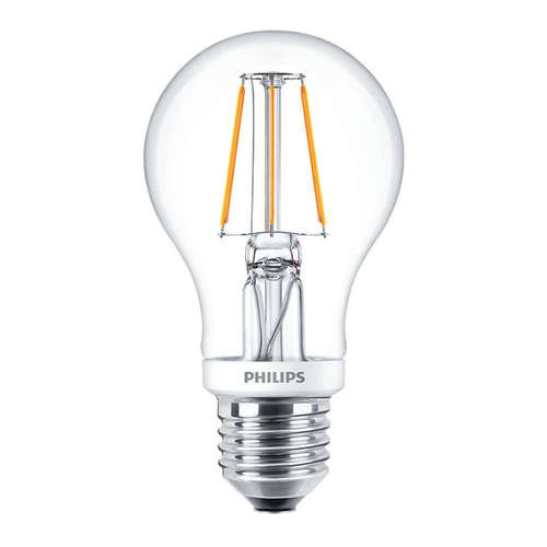 Димируеми LED крушки Philips E27 FILAMENT, 220V, 4.5W, 2700K, 470lm, 320°