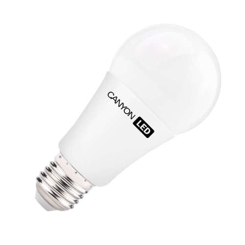 LED крушки Canyon 12W, 220V, E27, 2700K, 1055lm, COB, 300°