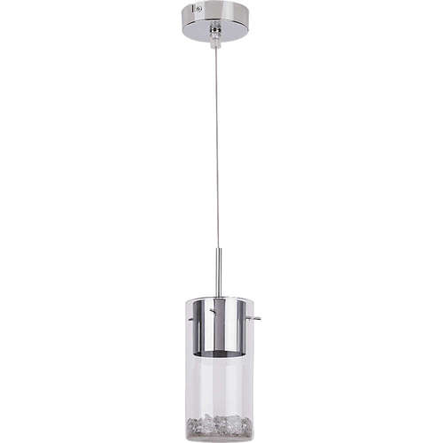 LED Пeндел Rabalux Dalia 2926, 220V, 5W, 360lm, 4000K, хром/стъкло. Спрян