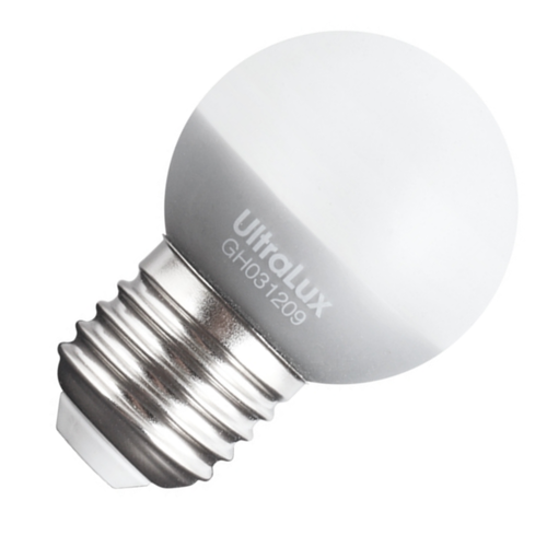 LED крушки E27 UltraLux LB2E2742, 220V, 2W, 4200K, 180lm, 220°. Спрян