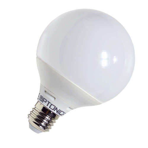 LED крушка E27 15W, 220V, 6000K, 1380lm, тип форма G120, 270°