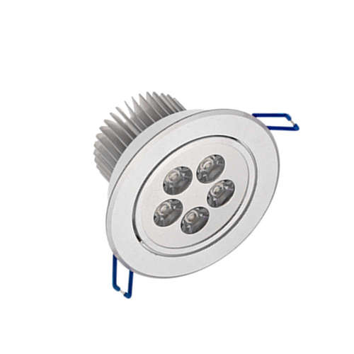 LED луна за вграждане 5W, 220V, 400lm, 4000K неутрално бяла светлина     