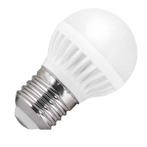 LED крушки E27 UltraLux LBM5E2727, 5W, 220V, 2700K, 500lm, 260°. Спрян