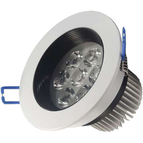 LED ЛУНА ЗА ВГРАЖДАНЕ, КРЪГ, 5W, 220V, IP20, 2700K, 60°