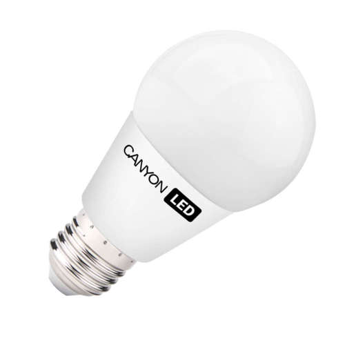 LED крушки Canyon 9W, 220V, E27, 2700K, 806lm, 300°