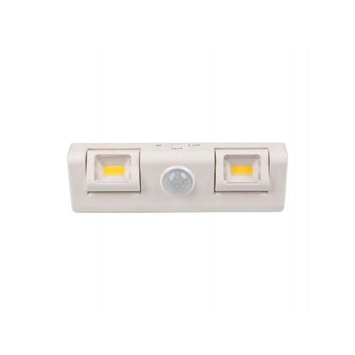 LED лампа с батерии 3xАА COB 1W 70lm 4000K IP20 с PIR сензор LVT 0175