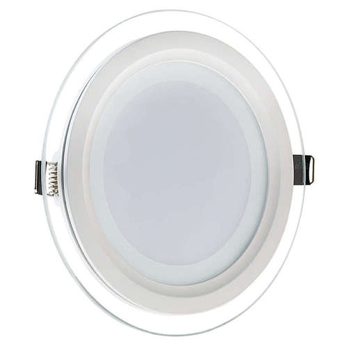 LED панели за вграждане 12W Vito Lighting LENA-RG, 220V, 4000K, 1140lm, IP20, 120°, кръг. Спрян