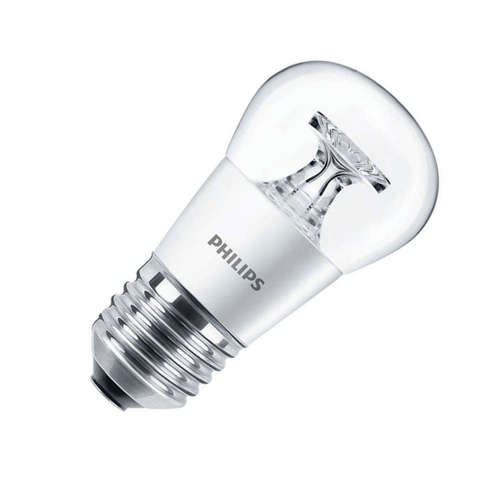 Декоративни филамент LЕD крушки Philips Е27 220V 5.5W 2700K 470lm форма P45 200°