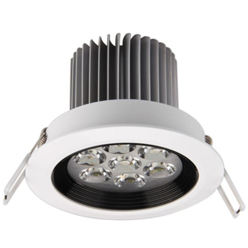 LED ЛУНА ЗА ВГРАЖДАНЕ, КРЪГ, 12W, 220V, IP20, 6000K бяла светлина, 60° OPT-2509 Спрян