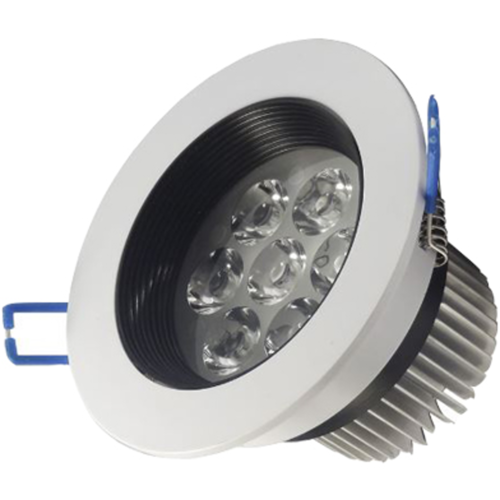 LED ЛУНА ЗА ВГРАЖДАНЕ, КРЪГ, 3W, 220V, IP20, 6000K, 60°