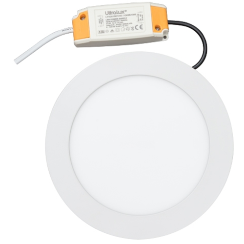 LED панели Ultralux LP2201801242за вграждане 220V, 12W, SMD2835, 4200K, 120°. Спрян