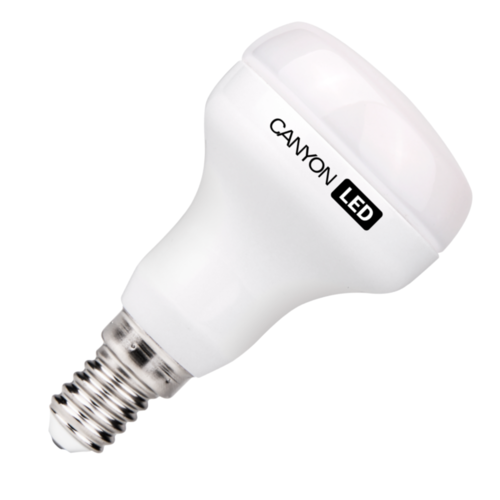 LED крушка E14 Canyon, 6W, 220V, 2700K, тип форма R50, 120° 