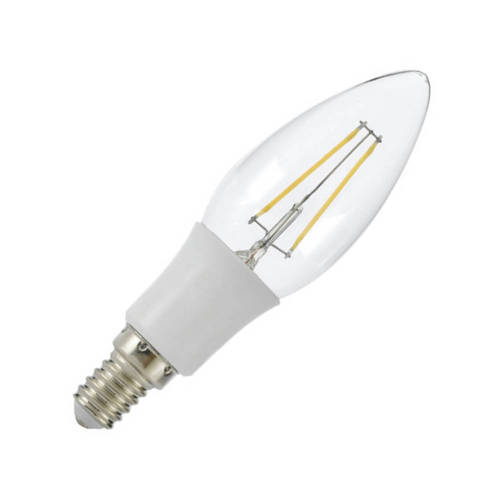 LED крушка E14 2W, 220V, 6000K, 240lm, 300° 