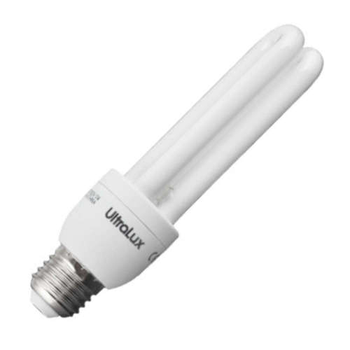 Енергоспестяващи крушки UltraLux EUDR1152742 220V, 15W, E27, 900lm, 4200K неутрална светлин. Спрян