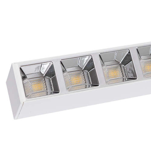 LED линейно осветително тяло Ultralux LSLG1505042, UGR<19, 1,5м, 50W, 6000lm, 4200K, 220-240VAC, IP20, 65⁰, бяло