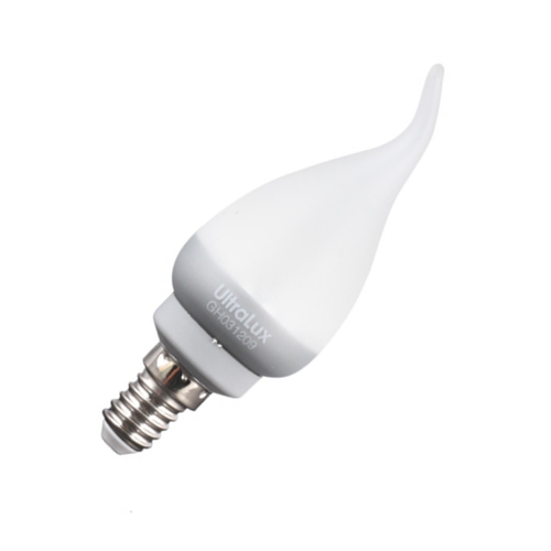 LED крушки E14 UltraLux LF2E1442, 2W, 220V, 4200K, 180lm, 220°. Спрян