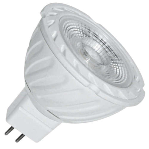 Димираща LED луничка LC1216627 Ultralux 6W, MR16, 2700K, 12V AC/DC, топла светлина, COB. Спрян