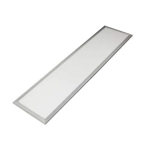 LED пана за вграждане 48W, 220V, 1200x300mm, 6500K бяла светлина, 4800lm, 180°, с драйвер, рамка в цвят натурален алуминий