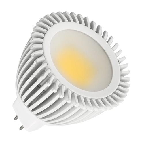 LED спот LC12MR16630 UltraLux 12V, 6W, 2700K, COB диод, цокъл GU5.3, 80°. Спрян