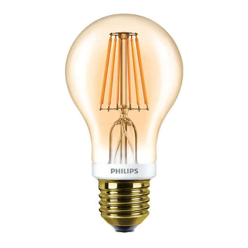 Димируеми LED крушки Philips E27 FILAMENT, 220V, 7.5W, 2000K, 600lm, 360°