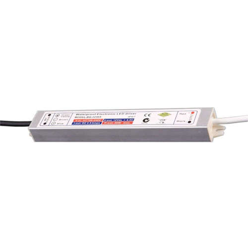 Захранване UltraLux ZSLW1230 за LED лента, водоустойчивo, 220V/12VDC, 30W/2.5А. LED драйвер подходящ да захранва LED лунички и LED спотове