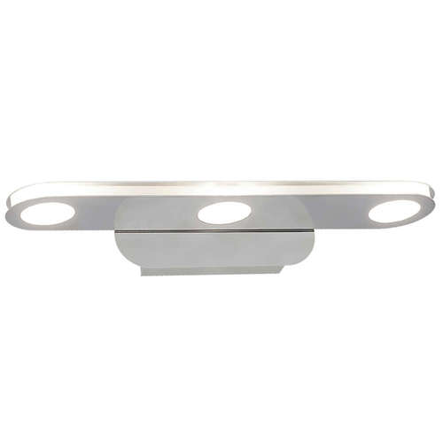 LED аплик Rabalux Breda 5743, 220V, 15W, 4000К, IP20, хром. Спрян