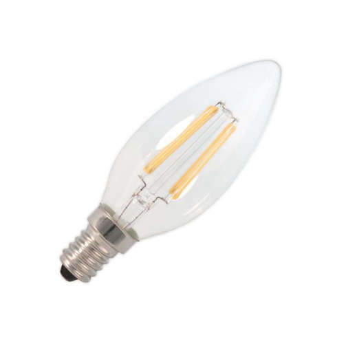 LED крушка E14 2W, 220V, 3000K, 240lm, 320°, FILAMENT