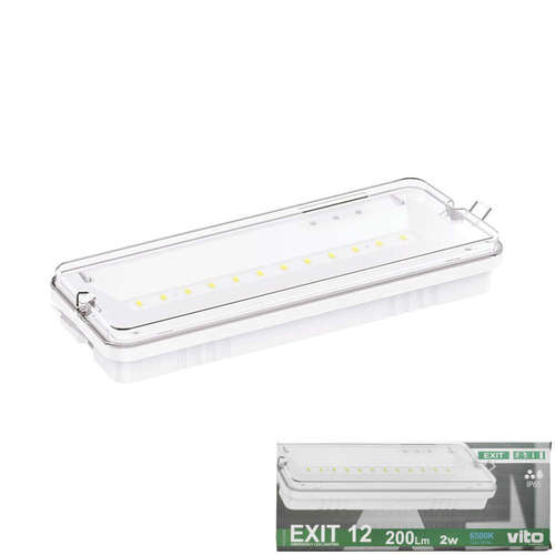 Евакуационна LED табела IP65 EXIT-12 Vito 5020100